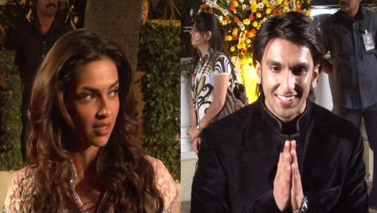 SPOTTED ! Ranveer Singh With Deepika Padukone in The Making Of Lungi Dance !