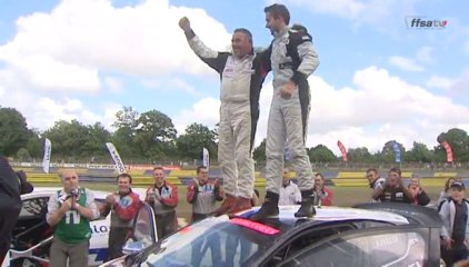 Fabien Pailler sur la plus haute marche à Kerlabo