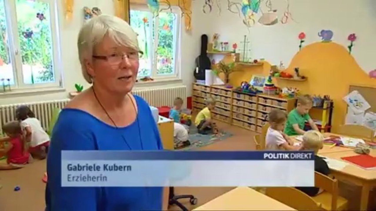 Recht auf kinderbetreuung | politik direkt
