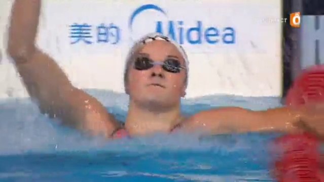 Barrage 50m papillon (F) - ChM 2013 natation (Henique)