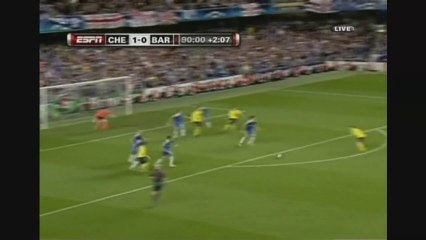 Chelsea FC 1-1 FC Barcelona 06/05/2009 Second Leg (Last 10 minutes) HD
