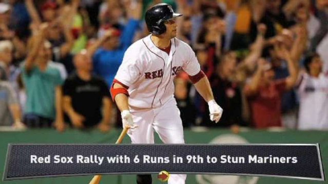 Red Sox Rally Late; Indians Streak at 8