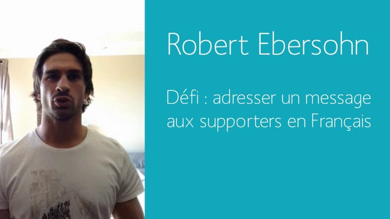 Les recrues 2013-2014 : Robert Ebersohn