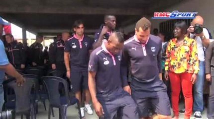 Les Girondins de Bordeaux au Gabon 02/08