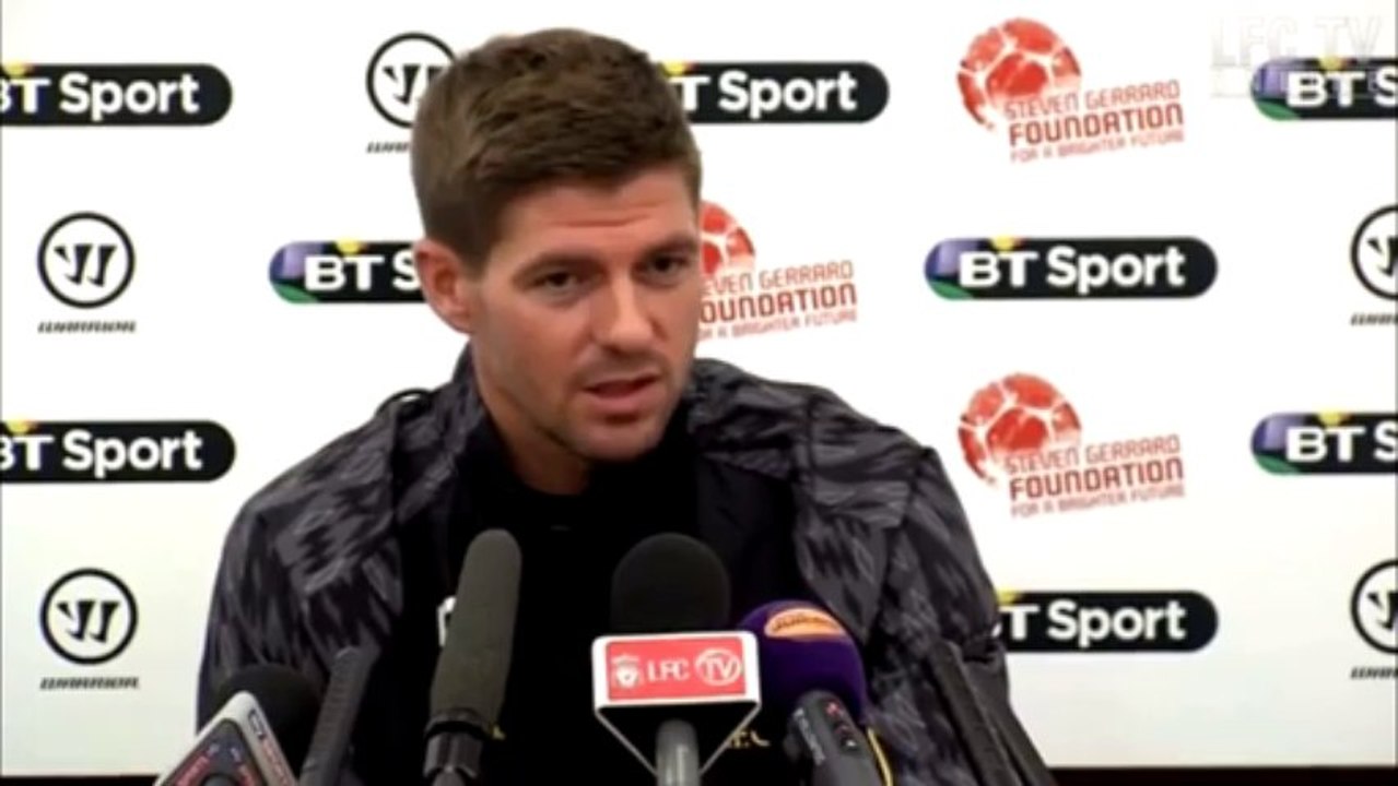 Gerrard pre-testimonial press
