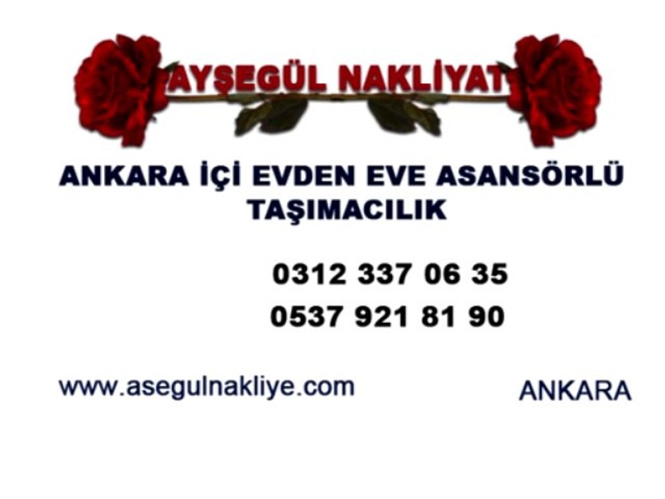 Yenimahalle Nakliyat  Evden Eve Taşıma  GSm : 0537 921 81 90