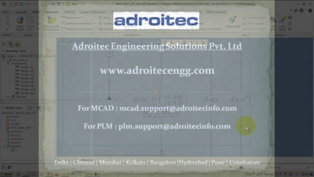CREATING GEOMETRIC TOLERANCES TO CREO PARAMETRIC