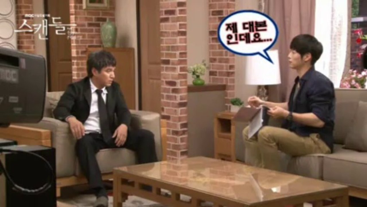 130730『スキャンダル』公式HP[映像スケッチ]～[生き生き現場]ハ・ウンジュンのまた別の職業は??～