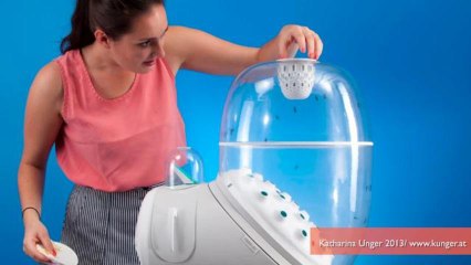 Appliance Harvests Fly Larvae for Human Consumption