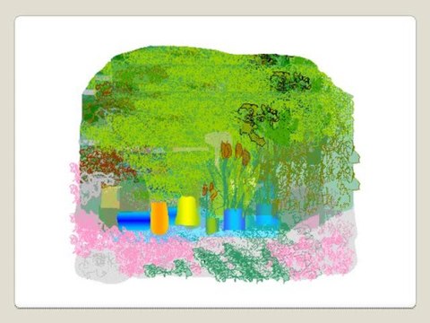 Dans les jardins de Chaumont Sur Loire 2011.