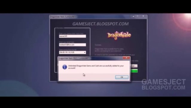 DragonVale Hack Tool - Gems,Coins and Treats Adder! [August 2013] - 100% Working!! [proof]