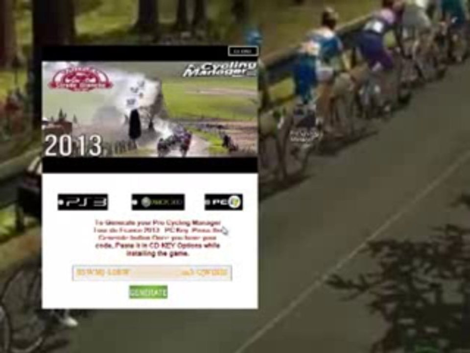 Pro Cycling Manager Tour de france 2013 ¦ Keygen Crack + Torrent FREE DOWNLOAD