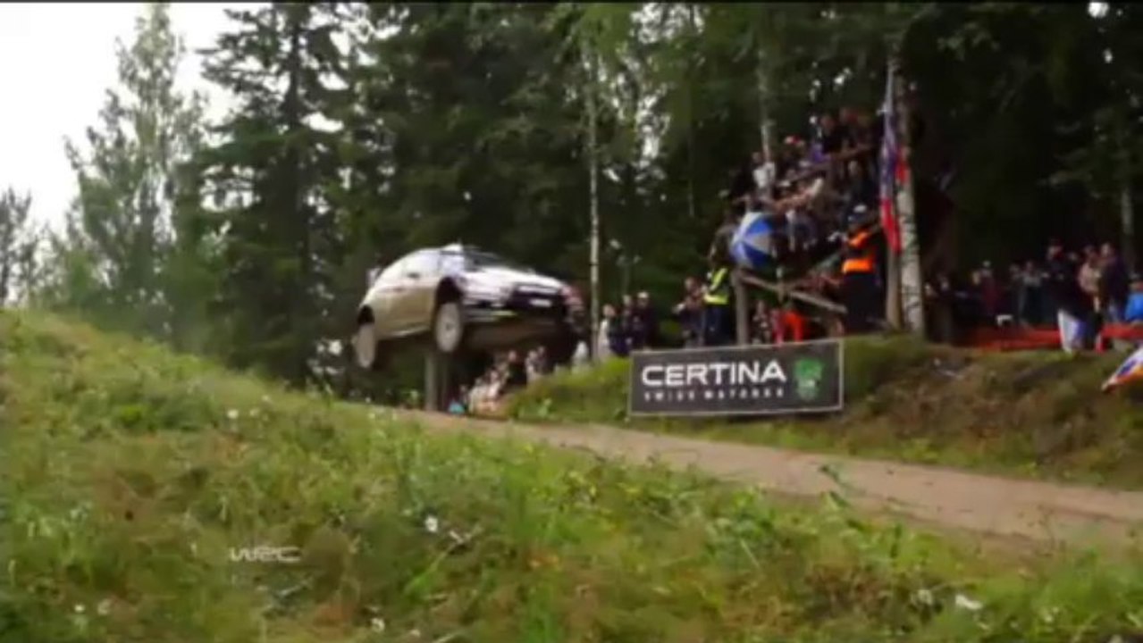 Ogier extends lead as Ostberg falters