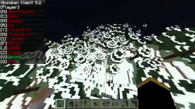 ▶ Minecraft - 1.6.1 Hacked Client - Obsidian - WiZARD HAX -