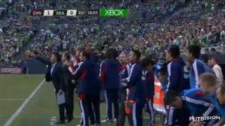 Gol de Erick 'Cubo' Torres - Seattle Sounders vs Chivas USA 2-1 MLS 2013 [28/07/13]