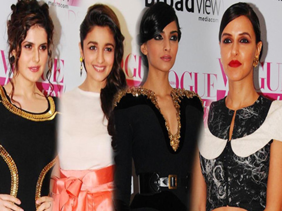 Bollywood Sizzles At The Vogue Beauty Awards 2013