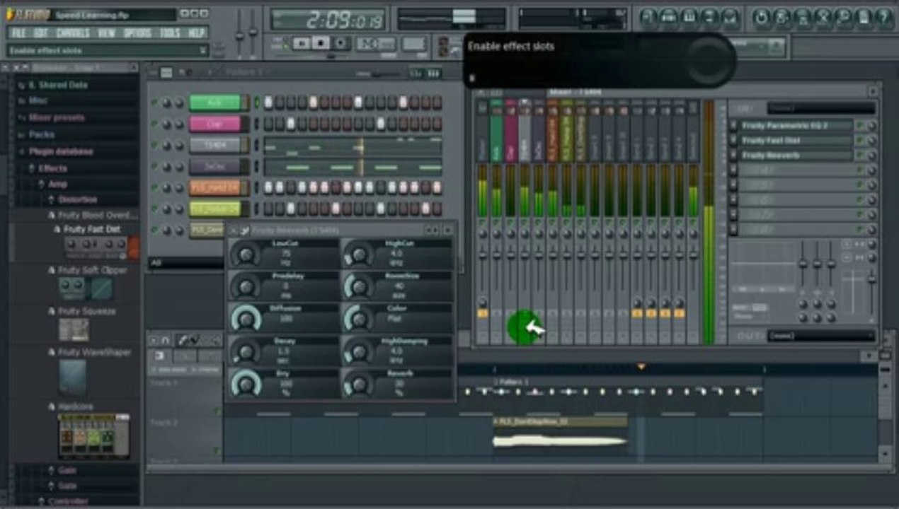 FL Studio « speed learning series » 7.2_ Mixer - Routage sur