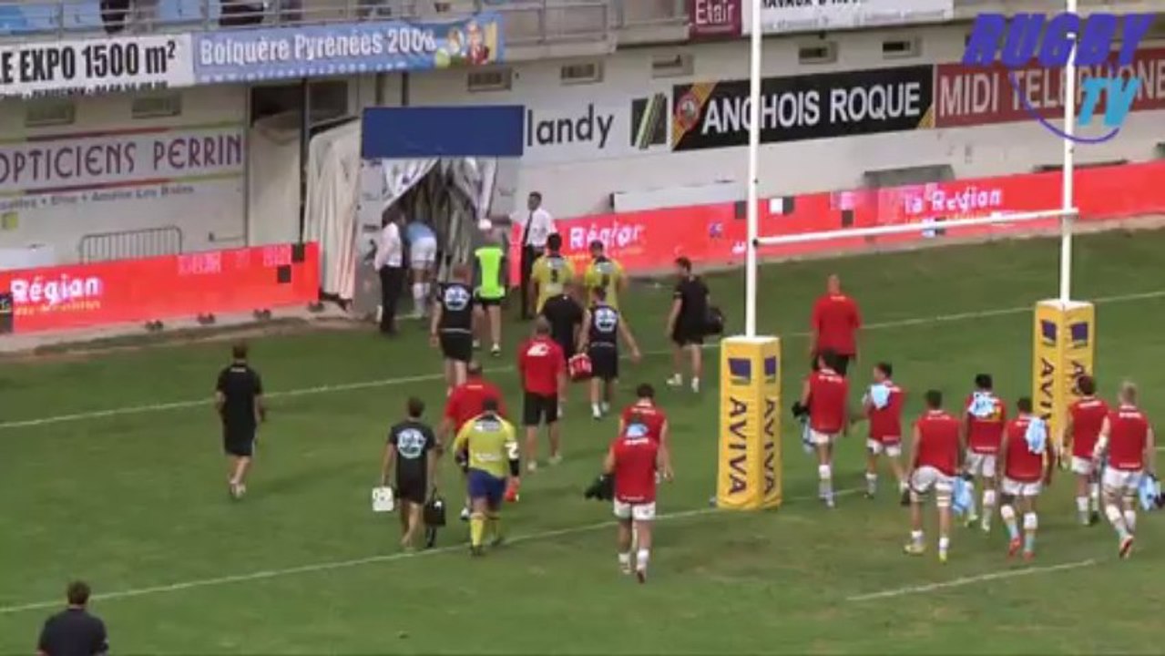 USAP-CLERMONT - 2 août 2013. Match amical
