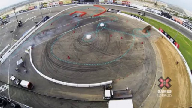 GoPro Gymkhana Ride Along ft. Nick Swardson and Ken Block - Summer X Games Los Angeles 2013