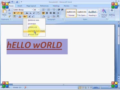 Word 2007 - Tabs - Part 2 by Irfan Wazir Ali t4u.com.pk Call +92 333 3388 440