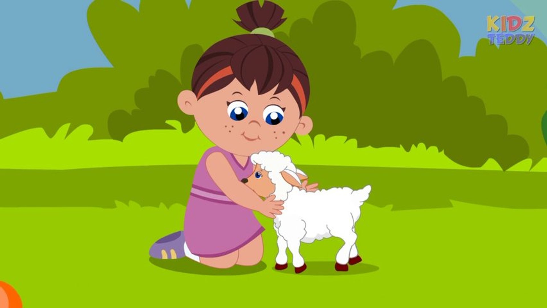 Mary Had A Little Lamb Cartoon