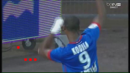 Reims  Kodjia buteur contre Dijon