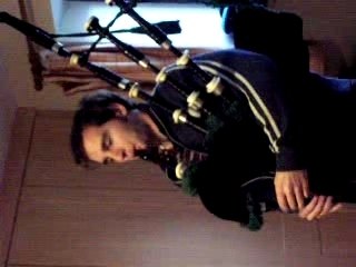 Happy Birthday : Dave and his Bagpipes