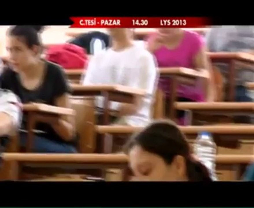 2013 LYS soruları ve cevapları canlı yayınla sadece TRT Okul ve TRT Haber'de