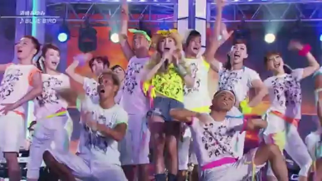 Ayumi Hamasaki - BLUE BIRD & evolution (FNSうたの夏まつり)