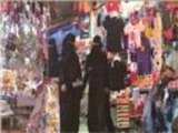 سوق النساء في مدينة المكلا اليمنية