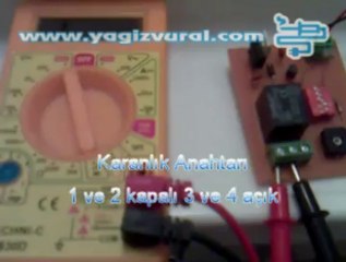 Otomatik Aydınlık-Karanlık Anahtarı Projesi