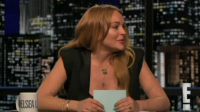 Lindsay Lohan makes appearance on Chelsea Lately