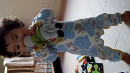 20130529・1歳 まだぎこちない