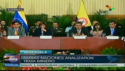 Cancilleres de Colombia y Venezuela analizaron tema minero