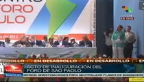 Foro de Sao Paulo analiza alternativas a los modelos neoliberales