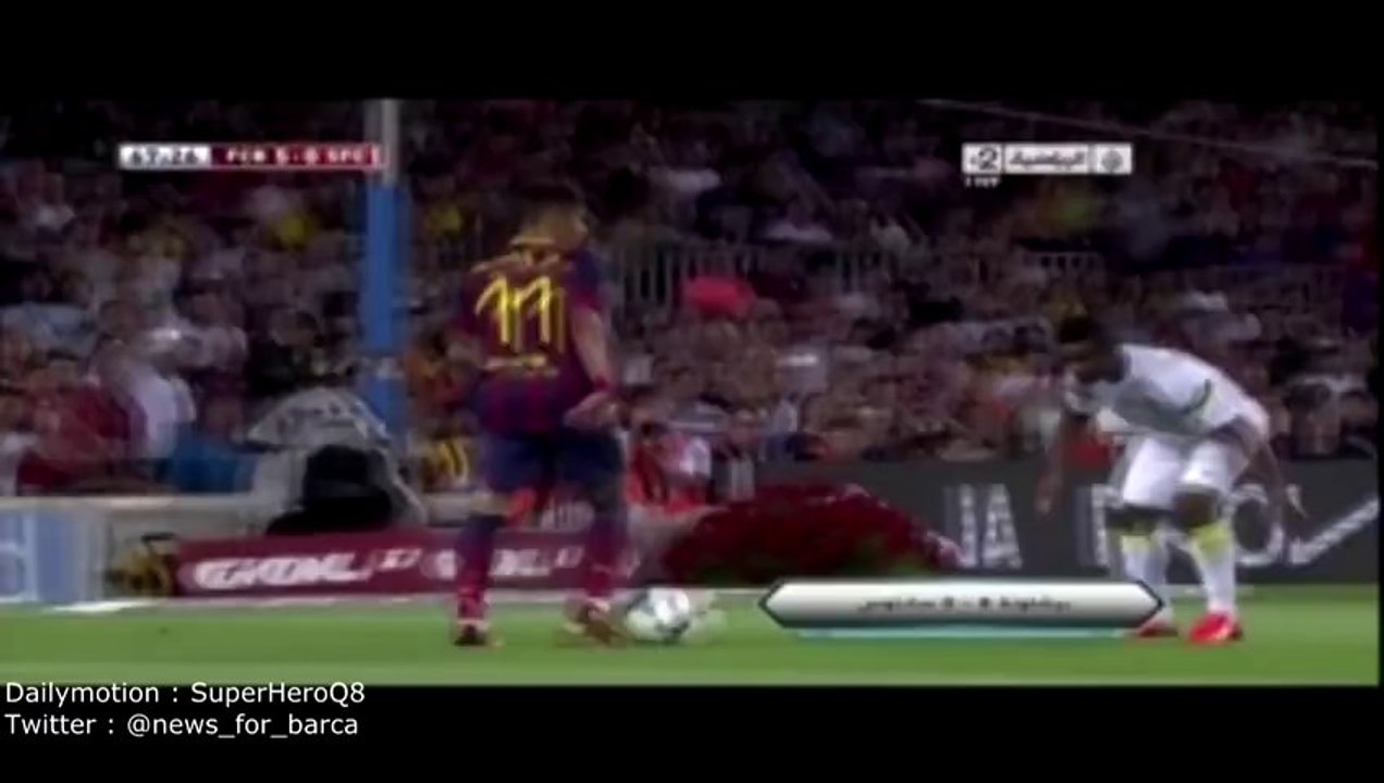 Gamper 2013 : Barcelona Sixth Goal Vs Santos " Cesc "