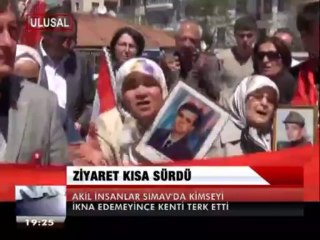 SİMAV ZİYARETİ KISA SÜRDÜ