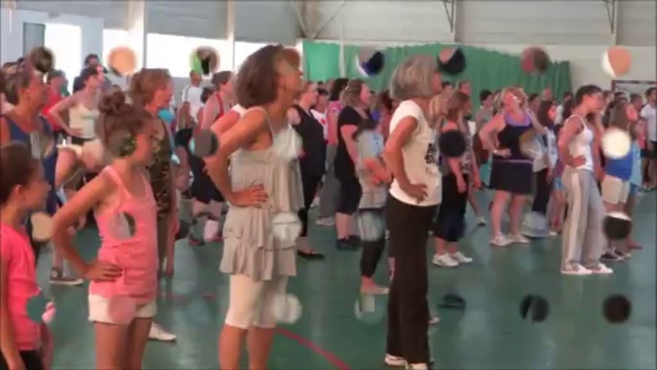 BAYONNE  flashmob 2013 SOUVENIRS DE REPETITIONS