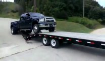 Pick up Truck Accident - Fail trying to put it on another truck!