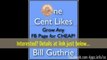 Drive Grow Facebook Traffic - One Cent Likes Review | social media tools for marketing