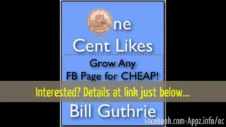 Drive Grow Facebook Traffic - One Cent Likes Review | social media tools 2013