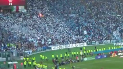 BOATO IMPRESSIONANTE DELLA CURVA NORD AL GOL DI LULIC!