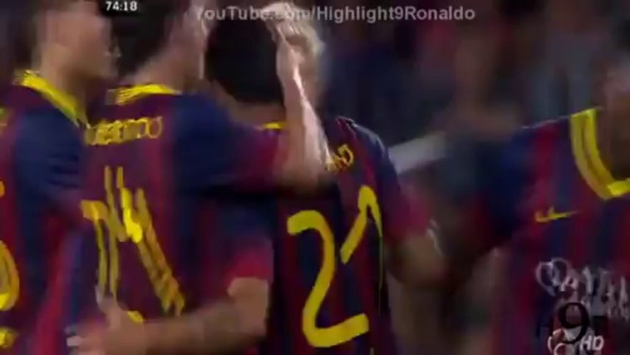 Barcelona Vs Santos (8-0) les buts  08022013
