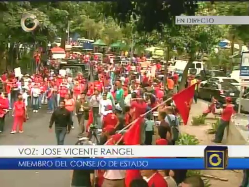 José Vicente Rangel: El pueblo lucha por el legado de Chávez