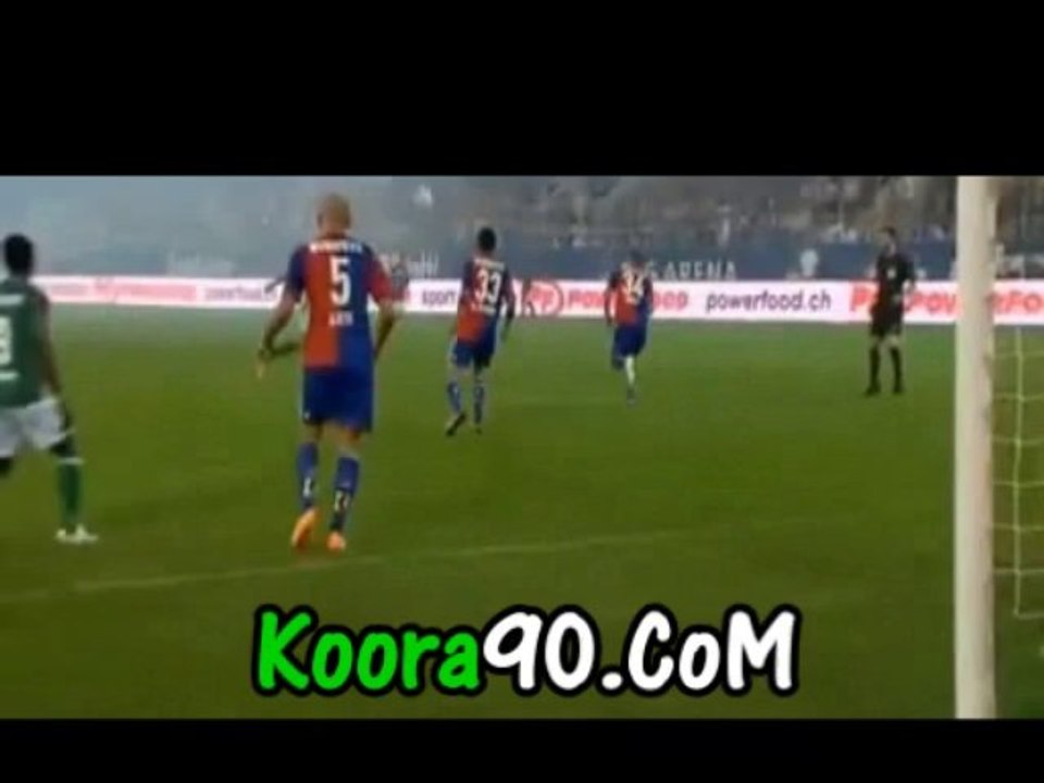 اهداف بازل ضد سانت جالين