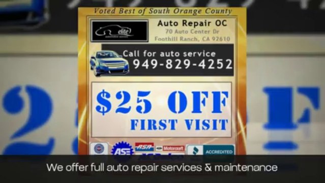 949-415-5425 ~ Auto Brakes Repair Laguna Hills, California