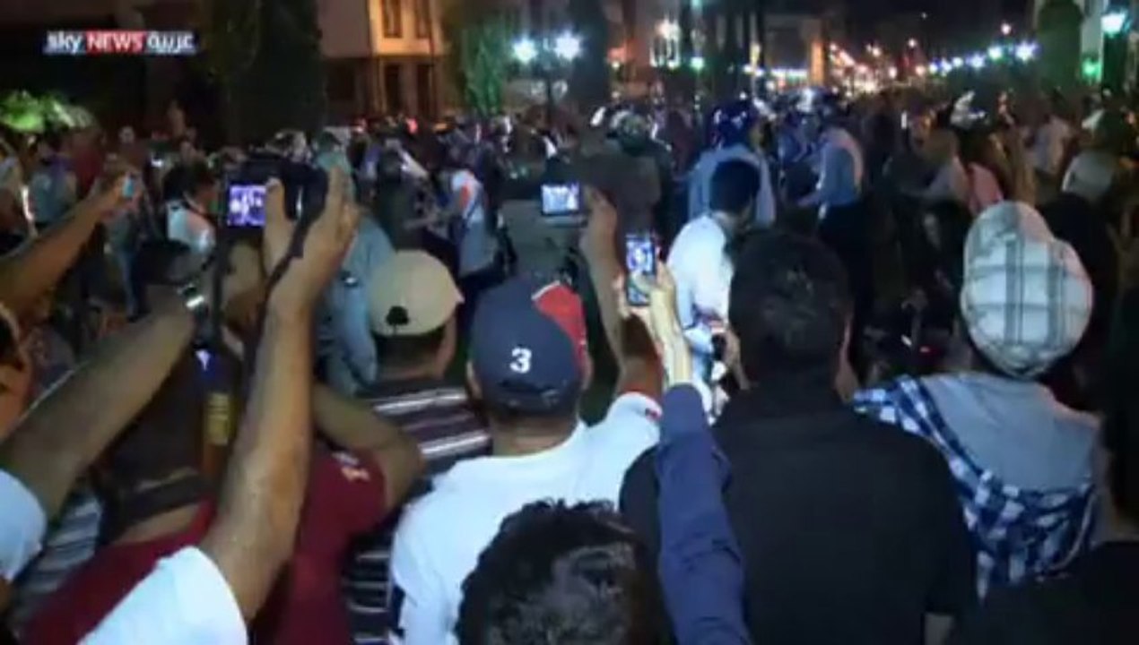تظاهرات بالمغرب ضد العفو _