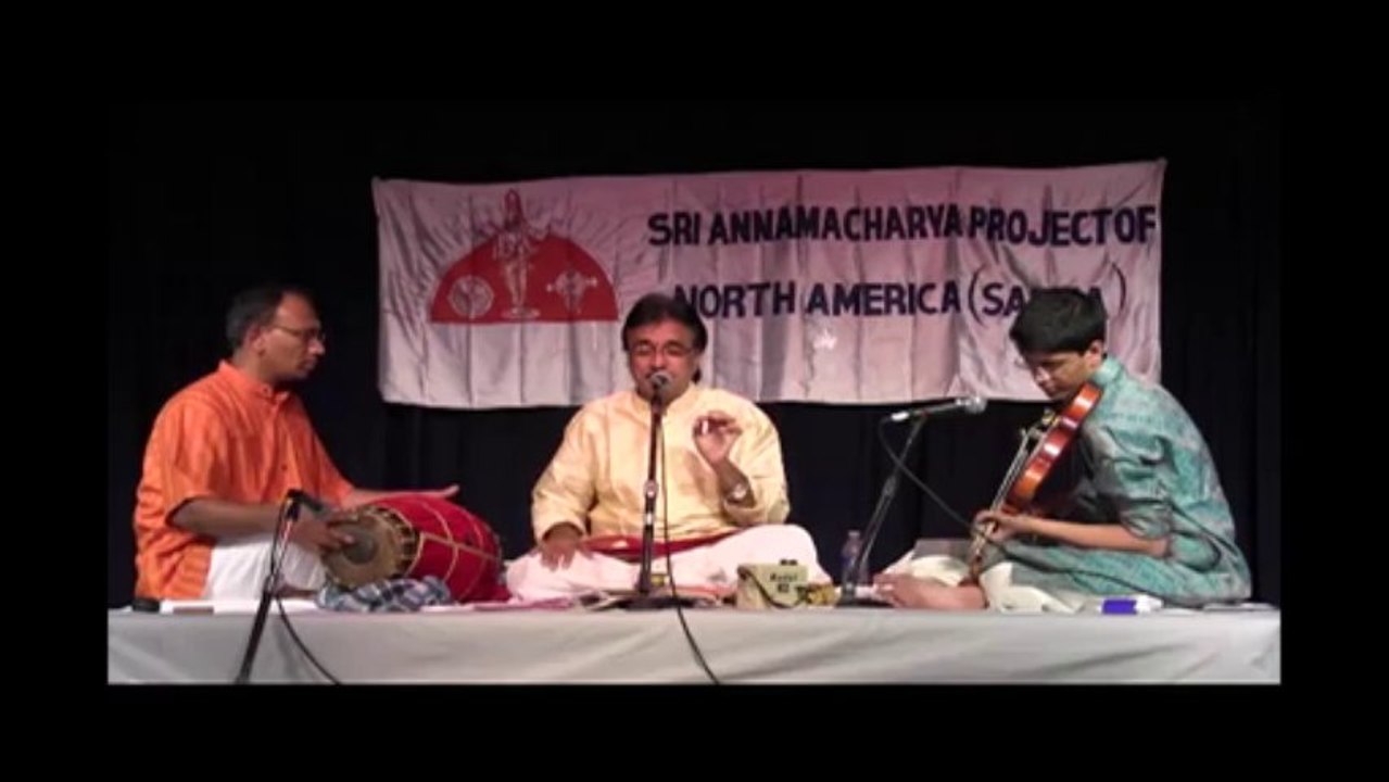 SAPNA 25TH ANNIVERSARY: PARUPALLI RANGANATH: ANNAMAYYA PADA SOURABHAM: "KONDALALO NELAKONNA"
