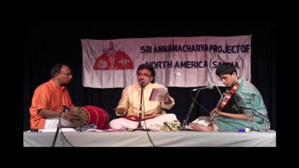 SAPNA 25TH ANNIVERSARY: PARUPALLI RANGANATH: ANNAMAYYA PADA SOURABHAM: "NAMO NARAYANAYA"