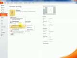 File Tab in Ms PowerPoint 2010